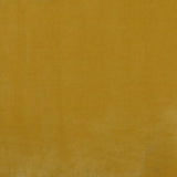 A close up photograph showing our yellow mustard velvet sample.