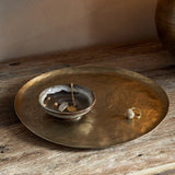Oorja Round Tray - Brass