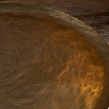 Oorja Round Tray - Brass