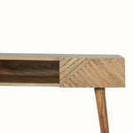 Babej Open Writing Desk - Natural Desks Bokel Home