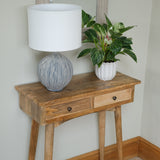 Nilson 2 Drawer Console Table, Small - Natural