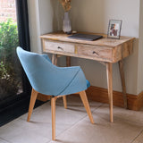 Nilson 2 Drawer Console Table, Small - Natural
