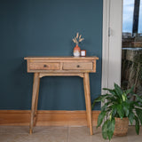 Nilson 2 Drawer Console Table, Small - Natural