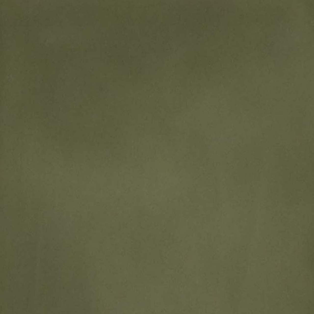 A close up photograph showing our olive green paint sample.