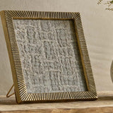 Ranoli Iron Etched Photo Frame 8 x 10 - Antique Brass