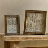 Ranoli Iron Etched Photo Frame 5 x 7 - Antique Brass