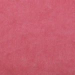 A close up photograph showing our rose pink velvet sample.