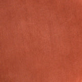 A close up photograph showing our rust red velvet sample.
