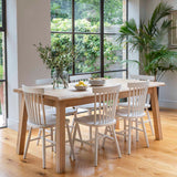 Hambledon Dining Table - Oak Wood, Natural Dining Tables Garden Trading