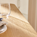 Longworth Extension Dining Table - Oak Wood, Natural Dining Tables Garden Trading