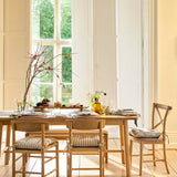 Longworth Extension Dining Table - Oak Wood, Natural Dining Tables Garden Trading
