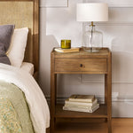 Chesterton Side Table With Drawer - Natural