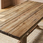 Chilford Solid Table & Bench Set - Acacia Wood, Natural, Small Dining Tables Garden Trading