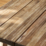 Chilford Solid Table & Bench Set - Acacia Wood, Natural, Small Dining Tables Garden Trading