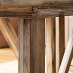 Chilford Solid Table & Bench Set - Acacia Wood, Natural, Small Dining Tables Garden Trading