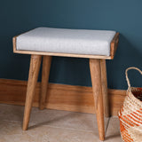 Keene Bench - Grey Tweed/Natural