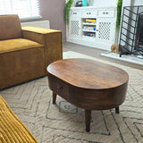 Molina Coffee Table, Medium - Chestnut