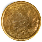 Oorja Round Tray - Brass