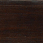 A close up photograph showing our walnut mango wood sample.