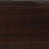 A close up photograph showing our walnut mango wood sample.