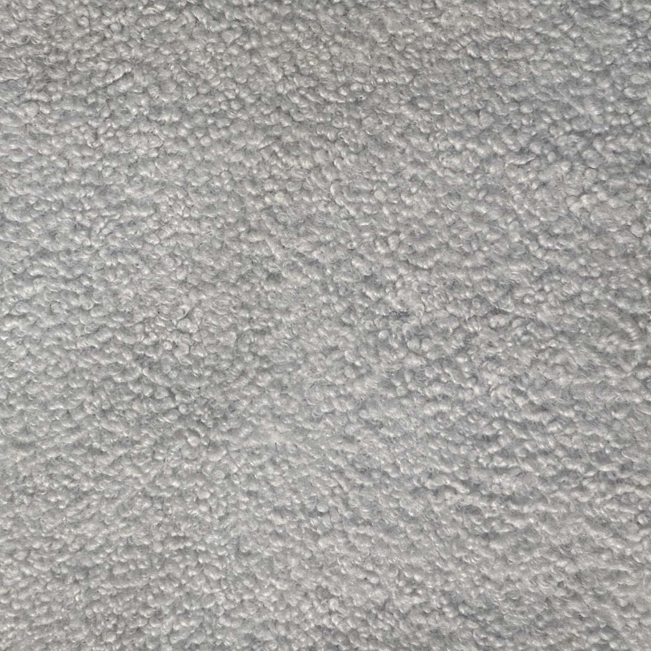 A close up photograph showing our white boucle sample.