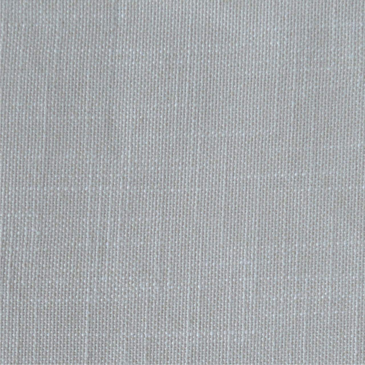 A close up photograph showing our white linen sample.