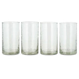 Yala Hammered Highball - Clear (Set of 4)