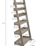 Aldsworth Shelf Ladder Wide, Large - Natural Shelves & Bookcases - Bokel Home