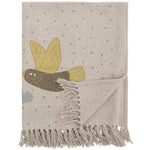 Alois Recycled Cotton Throw Throws - Bokel Home
