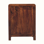 Arellano 3 Drawer Bedside Table - California Walnut Bedside Tables - Bokel Home