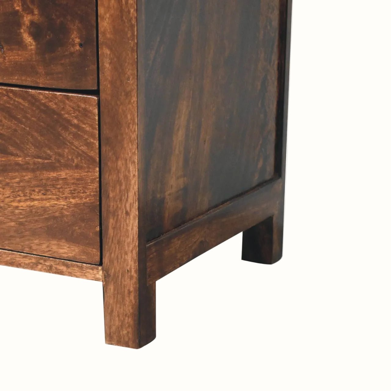 Arellano Bedside Table, Medium - California Walnut Bedside Tables - Bokel Home
