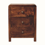 Arellano Bedside Table, Medium - California Walnut Bedside Tables - Bokel Home