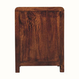 Arellano Bedside Table, Medium - California Walnut Bedside Tables - Bokel Home