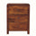 Arellano Bedside Table, Medium - Chestnut Bedside Tables - Bokel Home