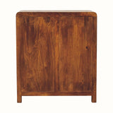 Arellano Chest of 3 Drawers, Medium- Chestnut Chest of Drawers - Bokel Home