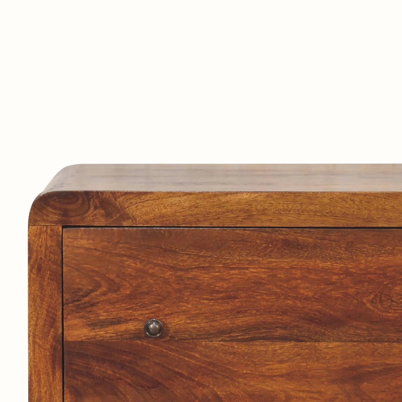 Arellano Chest of 3 Drawers, Medium- Chestnut Chest of Drawers - Bokel Home