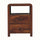 Arellano Open Bedside Table - Chestnut Bedside Tables - Bokel Home