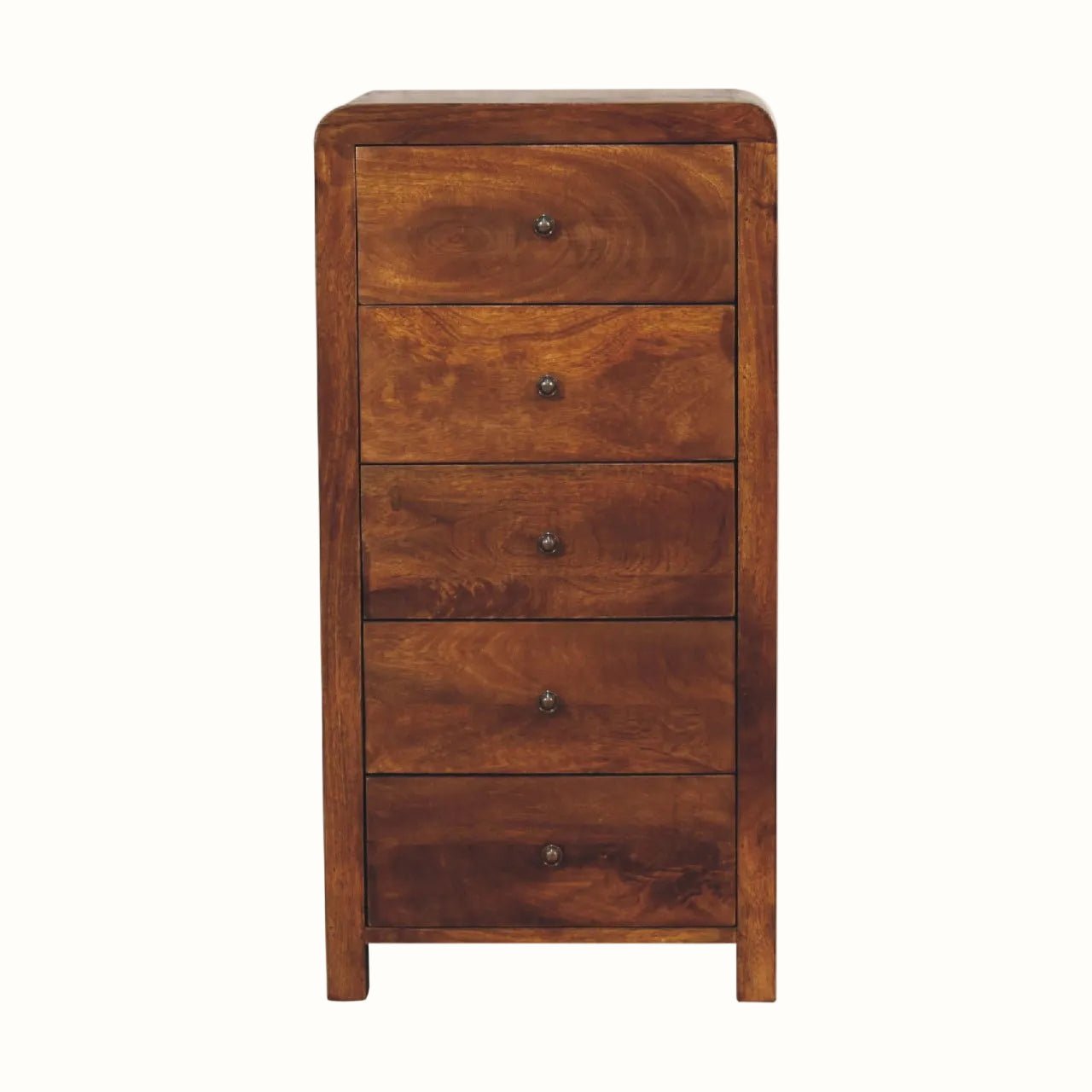 Arellano Tallboy - Chestnut Chest of Drawers - Bokel Home