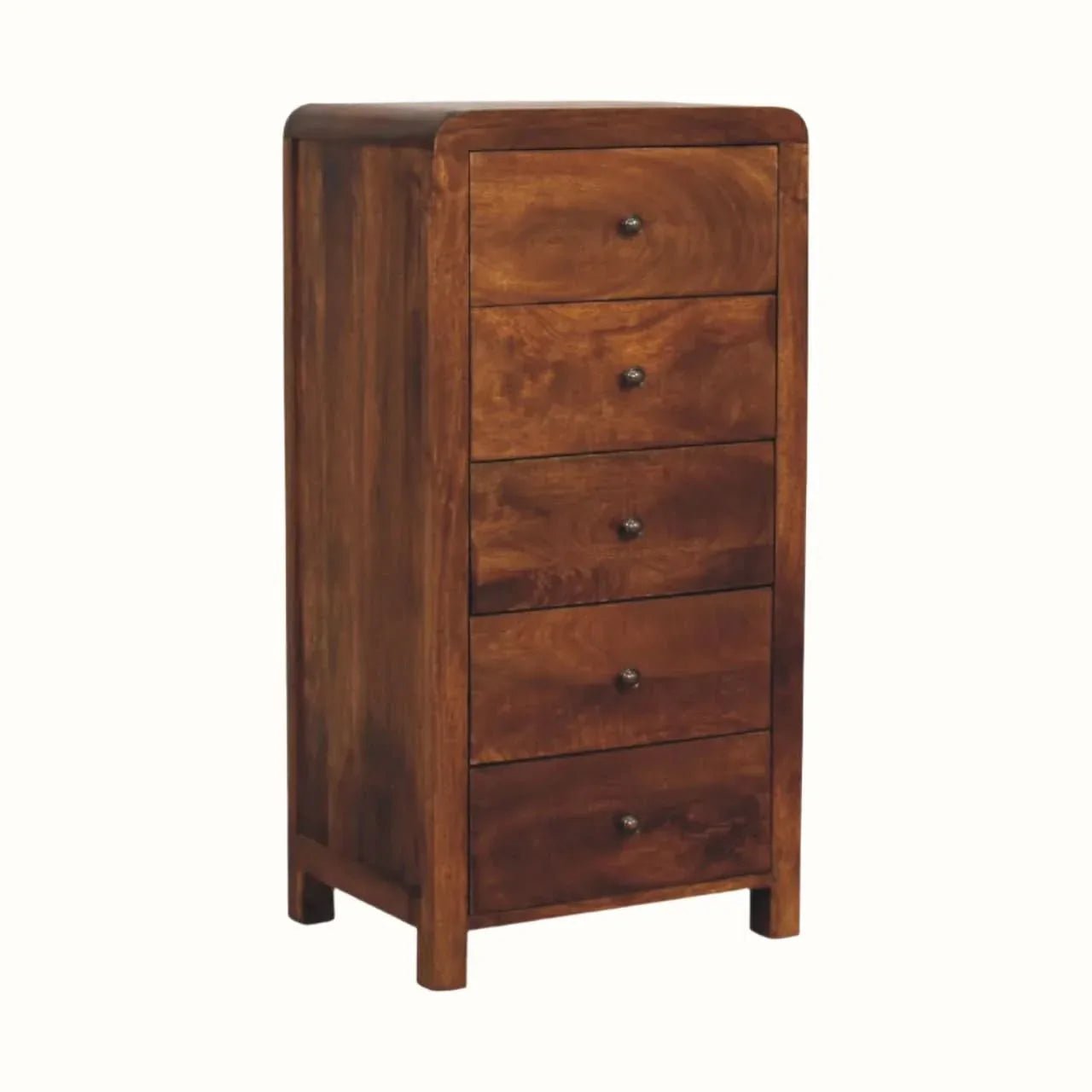 Arellano Tallboy - Chestnut Chest of Drawers - Bokel Home