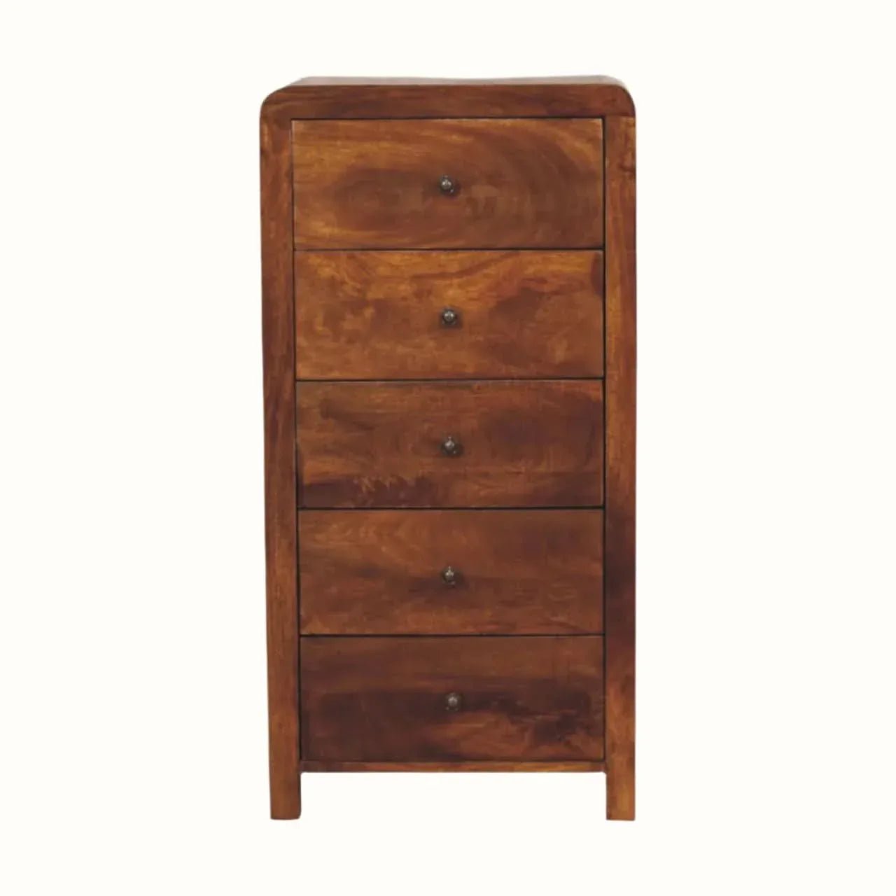 Arellano Tallboy - Chestnut Chest of Drawers - Bokel Home