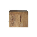 Arellano Wall Mounted Bedside Table, Medium - Natural Bedside Tables - Bokel Home