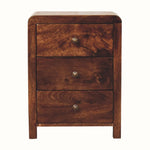 Arellano Bedside Table, Medium - California Walnut
