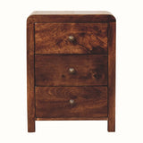 Arellano Bedside Table, Medium - California Walnut