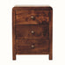 Arellano Bedside Table, Medium - California Walnut