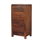 Arellano Tallboy - Chestnut Chest of Drawers Bokel Home