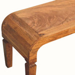 Aris Coffee Table, Medium - Amber Oak Coffee Tables - Bokel Home