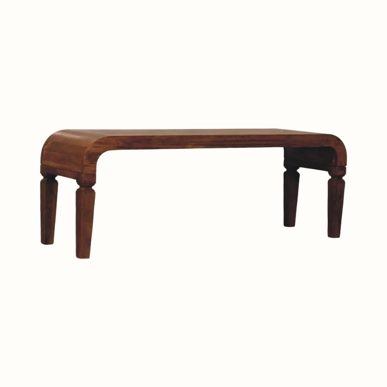 Aris Coffee Table, Medium - Amber Oak Coffee Tables - Bokel Home