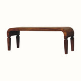 Aris Coffee Table, Medium - Amber Oak Coffee Tables - Bokel Home