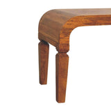 Aris Coffee Table, Medium - Amber Oak Coffee Tables - Bokel Home