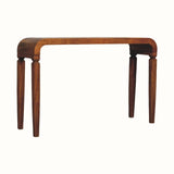 Aris Console Table, Medium - Amber Oak Console Tables - Bokel Home
